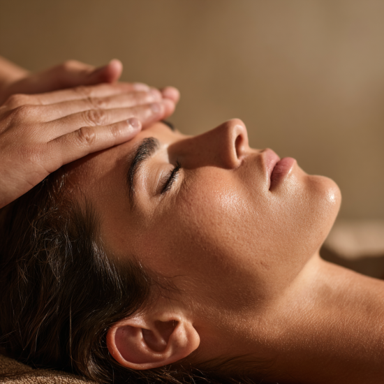 Rituel facialiste apaisant proposé chez Solivence, Maison de Beauté en Provence